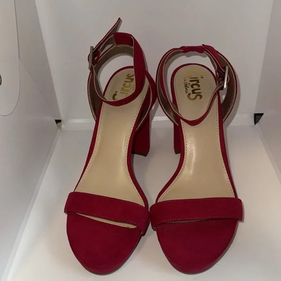 Sam Edelman Circus Annette Platform Heel Slingback Sandal Women’s 9 Pink - Picture 3 of 12